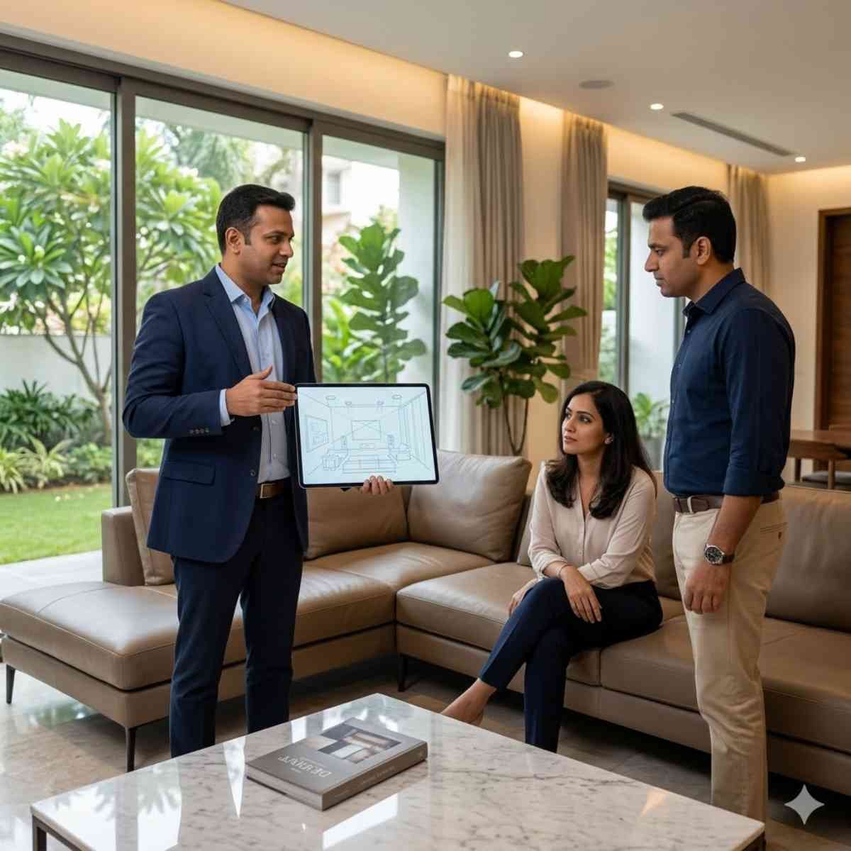 Home cinema consultation in Bangalore villa