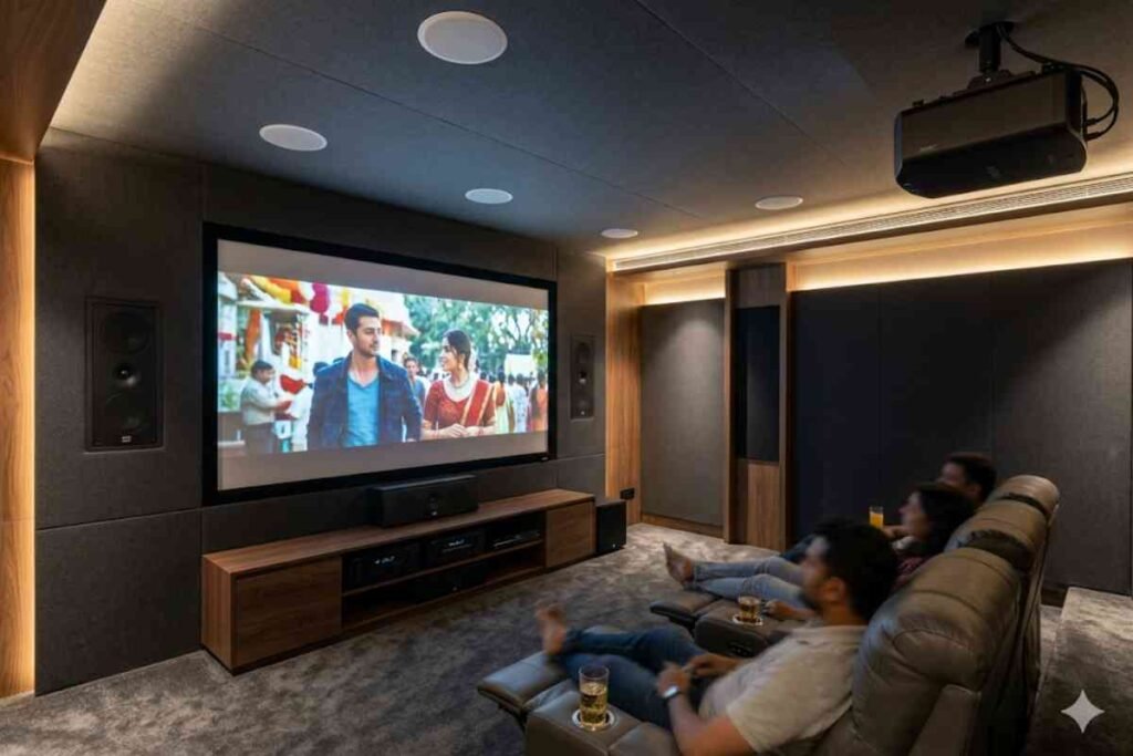 Luxurious home theatre experience