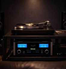 Premium audiophile setup in a cozy room